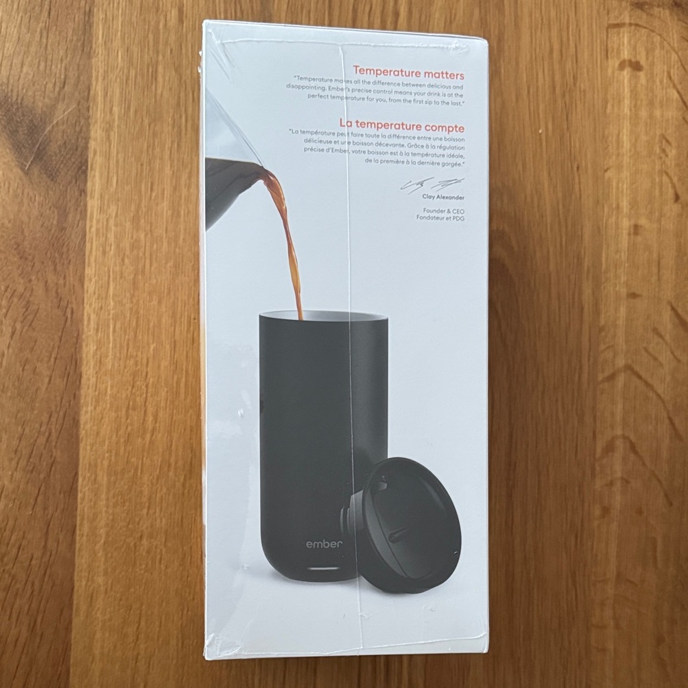 Ember Temperature Control 16ox Tumbler - Black - Picture 2 of 4